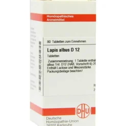 DHU Lapis Albus D 12 Tabletten, 80 St