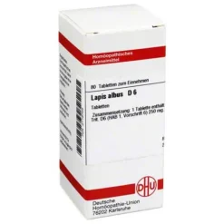 DHU Lapis Albus D 6 Tabletten, 80 St