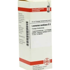 DHU Leonurus Cardiaca D 3 Dilution, 20 ml> L