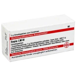 DHU LM Sepia III Globuli, 5 g