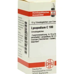 DHU Lycopodium C 100 Globuli, 10 g> L