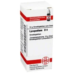 DHU Lycopodium D 4 Globuli, 10 g