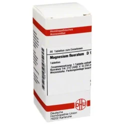 DHU Magnesium fluoratum D 12 Tabletten, 80 St> M