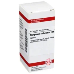 DHU Manganum sulfuricum D 6 Tabletten, 80 St