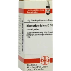 DHU Mercurius dulcis D 10 Globuli, 10 g> M