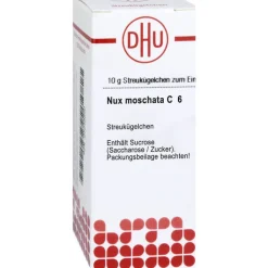 DHU Nux moschata C 6 Globuli, 10 g