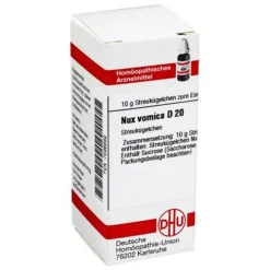 DHU Nux vomica D 20 Globuli, 10 g> N