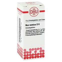 DHU Nux vomica D 6 Globuli, 10 g