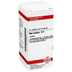 DHU Nux vomica D 4 Tabletten, 80 St> N