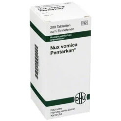 DHU Nux vomica Pentarkan Tabletten, 200 St
