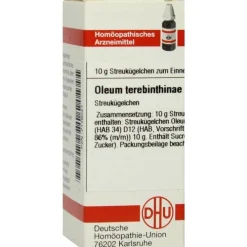 DHU Oleum Terebinthinae D 12 Globuli, 10 g> O|O