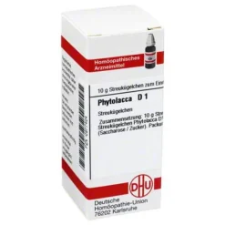 DHU Phytolacca D 1 Globuli, 10 g> P|P