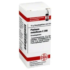 DHU Platinum metallicum C 200 Globuli, 10 g