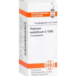 DHU Platinum metallicum C 1000 Globuli, 10 g> P|P