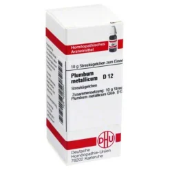 DHU Plumbum metallicum D 12 Globuli, 10 g