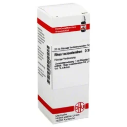 DHU Rhus toxicodendron D 30 Dilution, 20 ml> Q-R