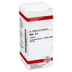 DHU Ruta D 4 Tabletten, 80 St> Q-R