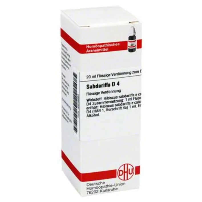 DHU Sabdariffa D 4 Dilution, 20 ml> S