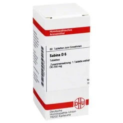 DHU Sabina D 6 Tabletten, 80 St