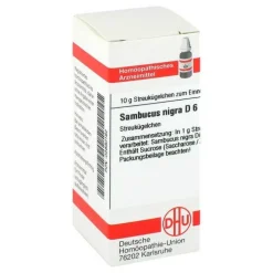 DHU Sambucus nigra D 6 Globuli, 10 g> S|S