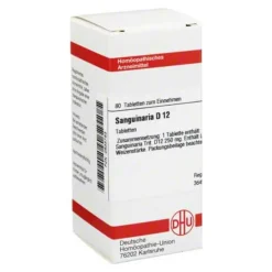 DHU Sanguinaria D 12 Tabletten, 80 St