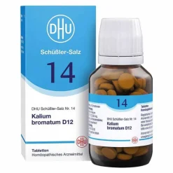 DHU Schüßler-Salze DHU Schüßler-Salz Nr. 14 Kalium bromatum D12 Tabletten, 200 St> Salze 13-24|D 12