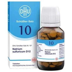 DHU Schüßler-Salze DHU Schüßler-Salz Nr. 10 Natrium sulfuricum D12 Tabletten, 200 St> D 12|Salze 1-12