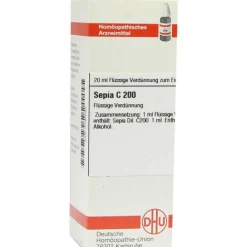 DHU Sepia C 200 Dilution, 20 ml