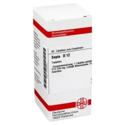 DHU Sepia D 12 Tabletten, 80 St> S