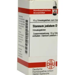 DHU Stannum jodatum D 12 Globuli, 10 g