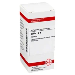 DHU Sulfur D 4 Tabletten, 80 St