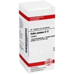 DHU Sulfur jodatum D 12 Tabletten, 80 St> S