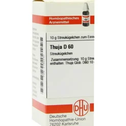 DHU Thuja D 60 Globuli, 10 g