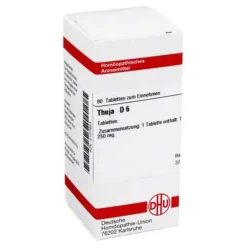 DHU Thuja D 6 Tabletten, 80 St