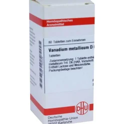 DHU Vanadium metallicum D 6 Tabletten, 80 St> V