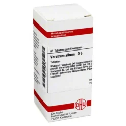 DHU Veratrum album D 6 Tabletten, 80 St