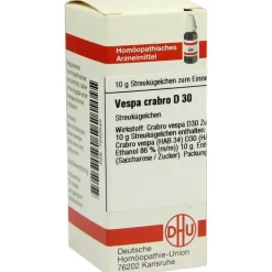 DHU Vespa Crabro D 30 Globuli, 10 g> V