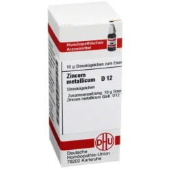 DHU Zincum metallicum D 12 Globuli, 10 g> W-Z|W-Z