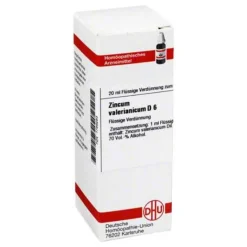 DHU Zincum valerianicum D 6 Dilution, 20 ml