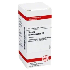 DHU Zincum valerianicum D 30 Tabletten, 80 St
