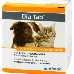 Dia Tab Kautabletten für Hunde und Katzen, 6X5.5 g> Magen & Darm|Magen & Darm