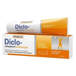 Ratiopharm Diclo Schmerzgel - mit Diclofenac, 50 g> Diclofenac|Verstauchungen & Prellungen