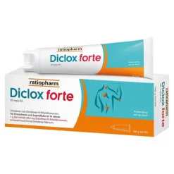 Diclox forte - Schmerzgel 2 %, mit Diclofenac, 100 g
