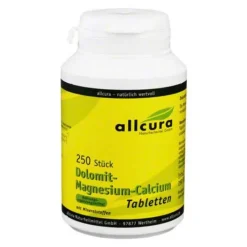 Allcura Dolomit Magnesium Calcium Tabletten 250 St., 250 St> Magnesium