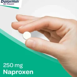 Dolormin für Frauen bei Menstruationsbeschwerden mit Naproxen, 30 St><noscript><img width=