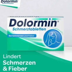 Dolormin ® mit Ibuprofen bei Kopfschmerzen, 30 St> Zahnschmerztabletten|Regelschmerzen Tabletten