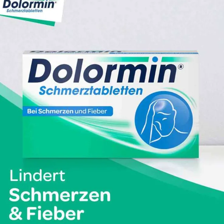 Dolormin® mit Ibuprofen bei Kopfschmerzen, 50 St
