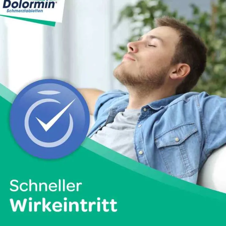 Dolormin® mit Ibuprofen bei Kopfschmerzen, 50 St