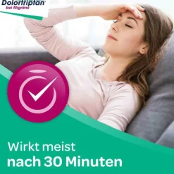 Dolortriptan bei Migräneattacken, 2 St