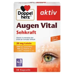 Doppelherz Augen Vital Sehkraft Kapseln, 30 St